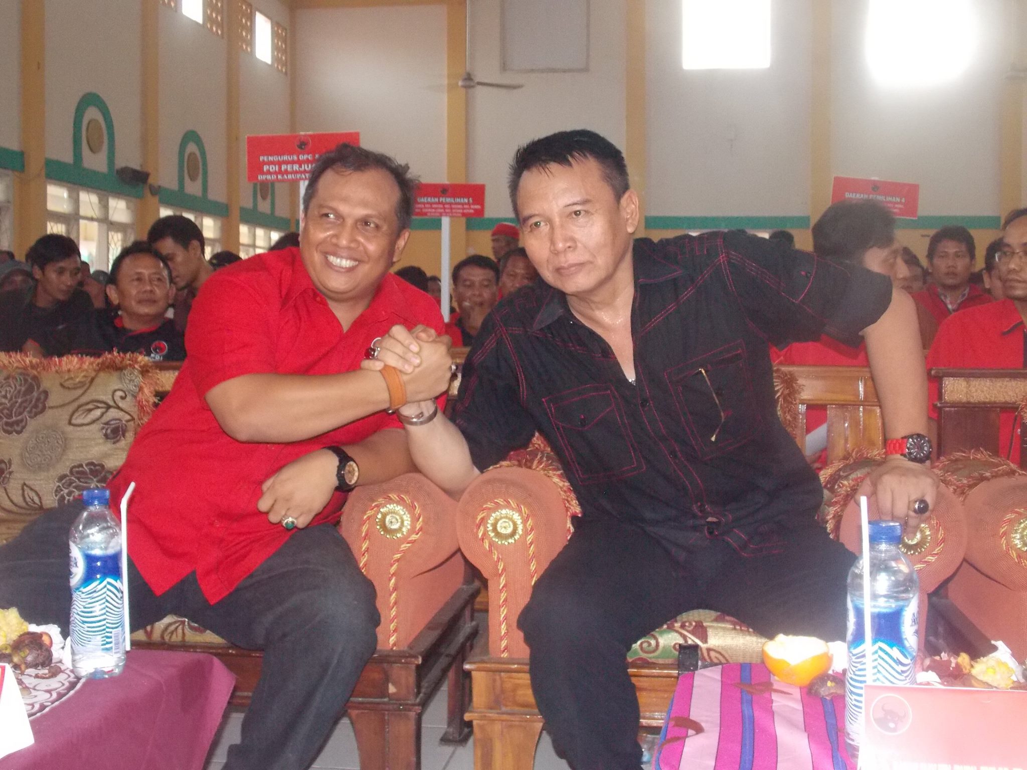 Mewakili Pengurus & Kader Kab. Cirebon, Jimus Tanya Kesiapan TB,  TB. Hasanudin : Saya Siap..!!