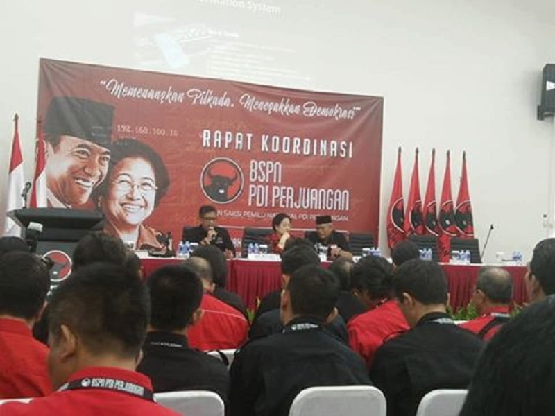 Pilkada Serentak 2017, PDI Perjuangan Terjunkan 283.000 Saksi