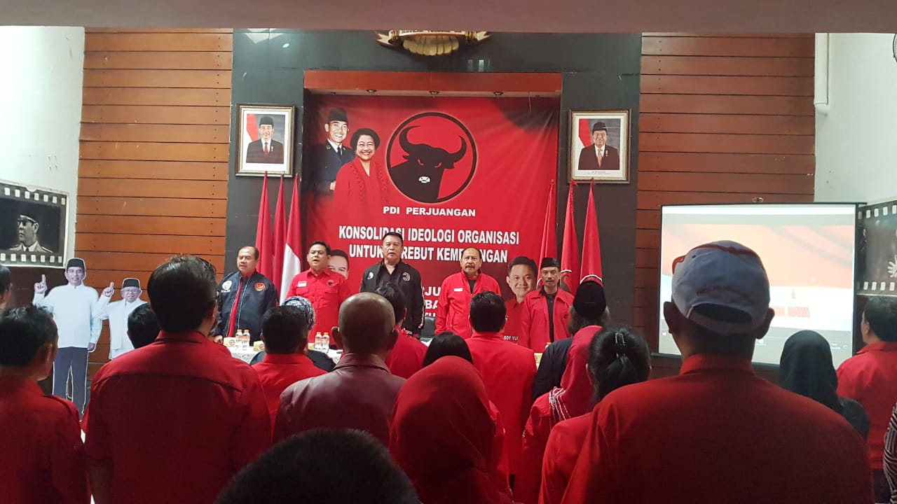 Rakor Pemenangan Pileg dan Pilpres 2019  DPD PDI Perjuangan Jawa Barat.