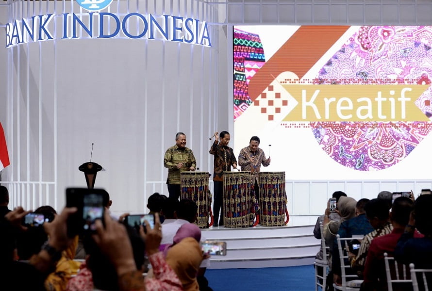 Presiden Jokowi Buka Pameran Karya Kreatif Indonesia 2019