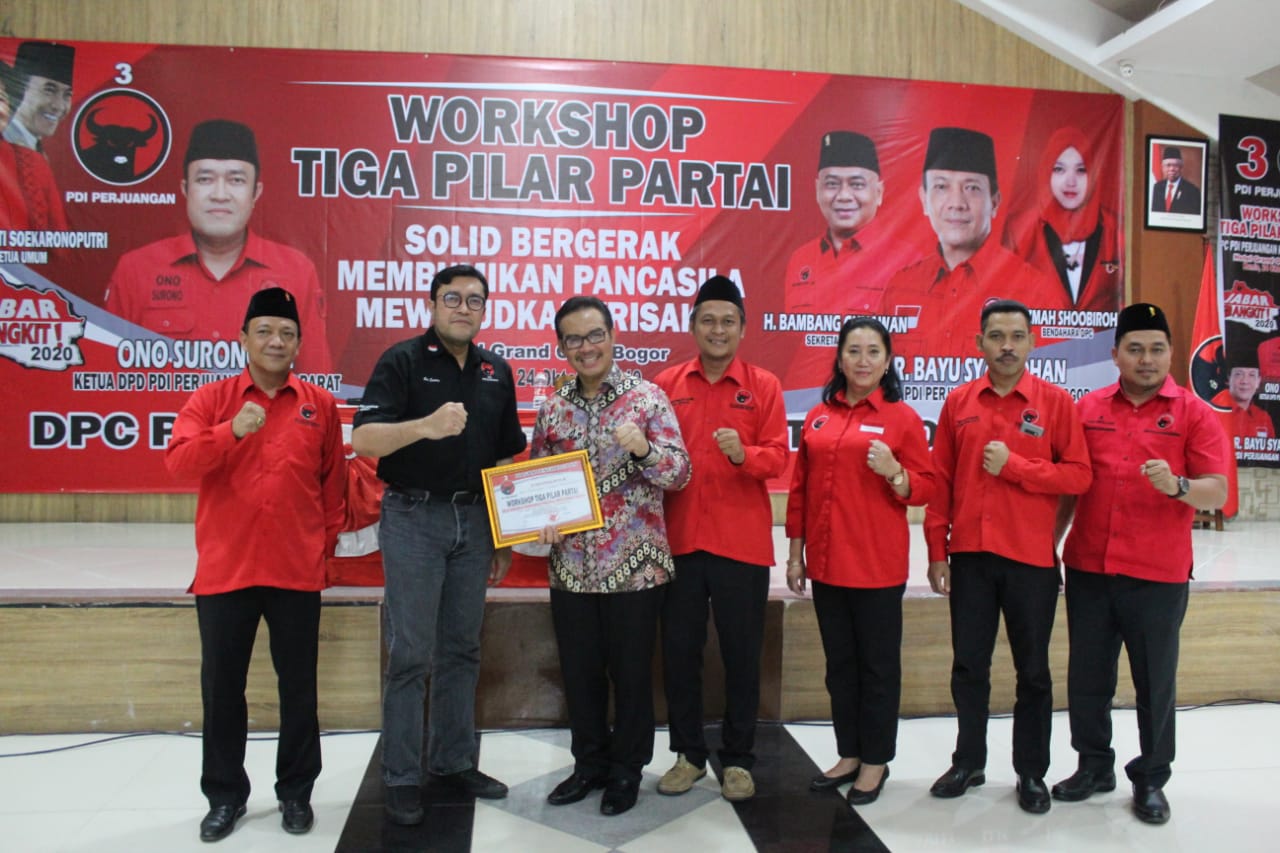 WORKSHOP TIGA PILAR PDIP, BUMIKAN PRINSIP TRISAKTI