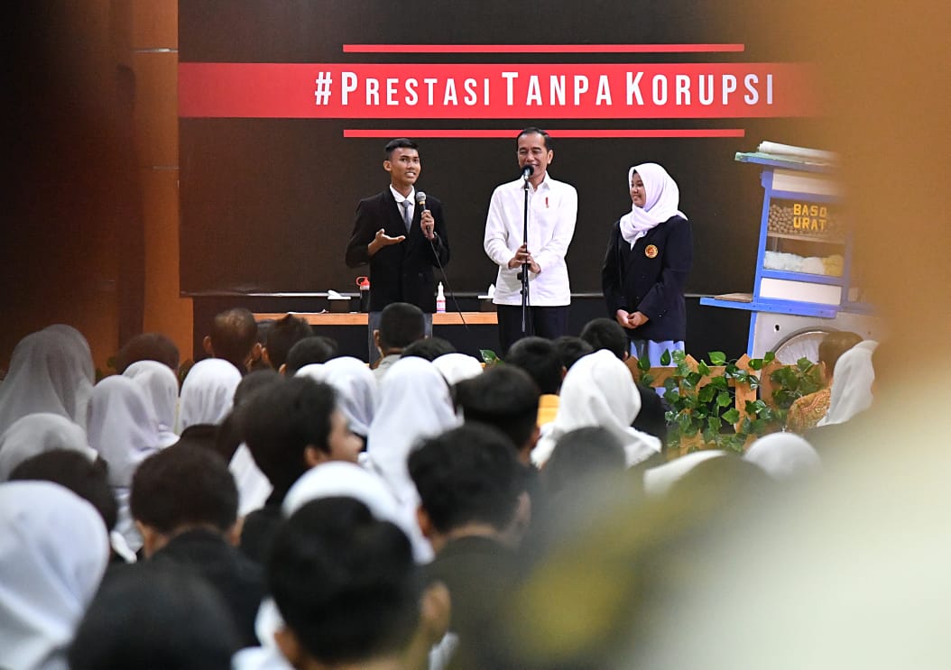 Presiden Ingin Kesadaran Antikorupsi Ditumbuhkan di Sekolah