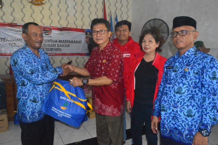 PDI Perjuangan Bantu Korban Banjir, Bantu Daerah Terdampak