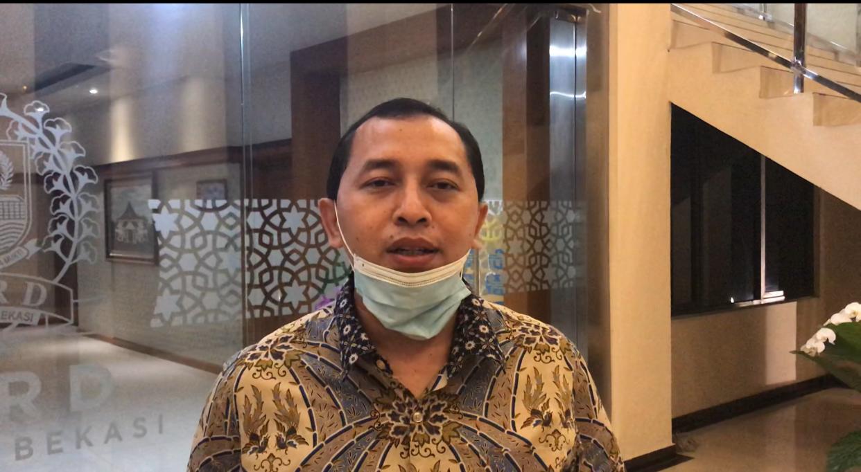 Anggota DPRD Kab Bekasi Nyumarno F-PDI Perjuangan,Lakukan Program Sejuli Ajak Rekan Jurnalis