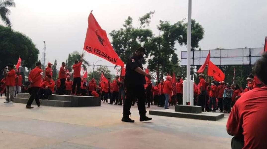 Buntut Pembakaran Bendera, PDI Perjuangan Bogor: Kami Sakit Hati, Harga Diri Kami Diinjak-injak