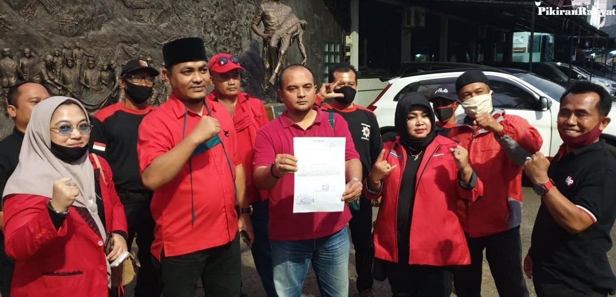 Kader PDI Perjuangan di Berbagai Daerah Terus Laporkan Pembakaran Bendera, Begitu juga di Bandung Barat