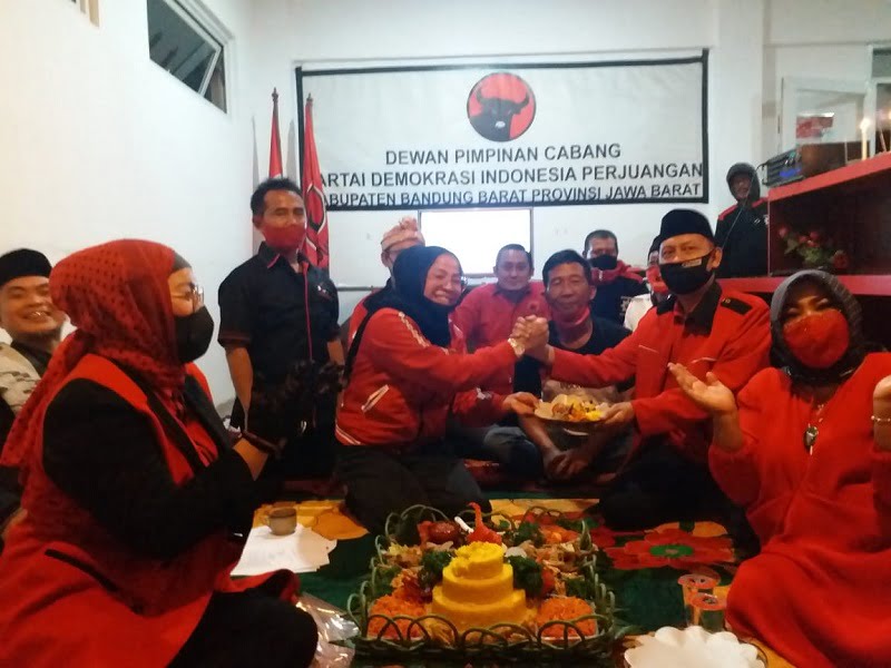 Malam Renungan dan Doa Bersama Peringati Hari Lahir Pancasila bagi DPC PDI Perjuangan KBB
