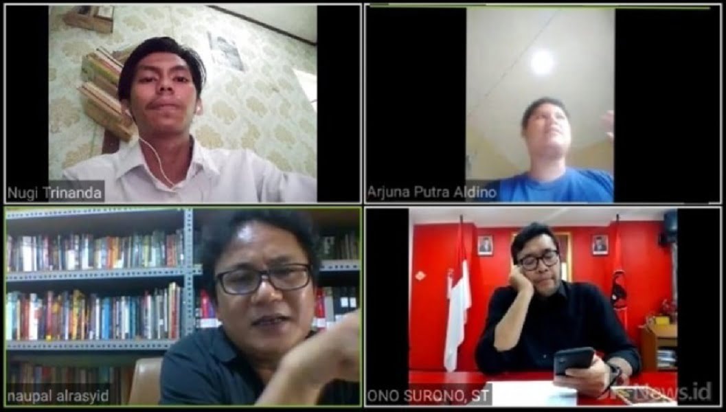 Peringatan Hari Lahir Pancasila, GMNI Cabang Persiapan Kabupaten Bekasi Diskusi Secara Virtual