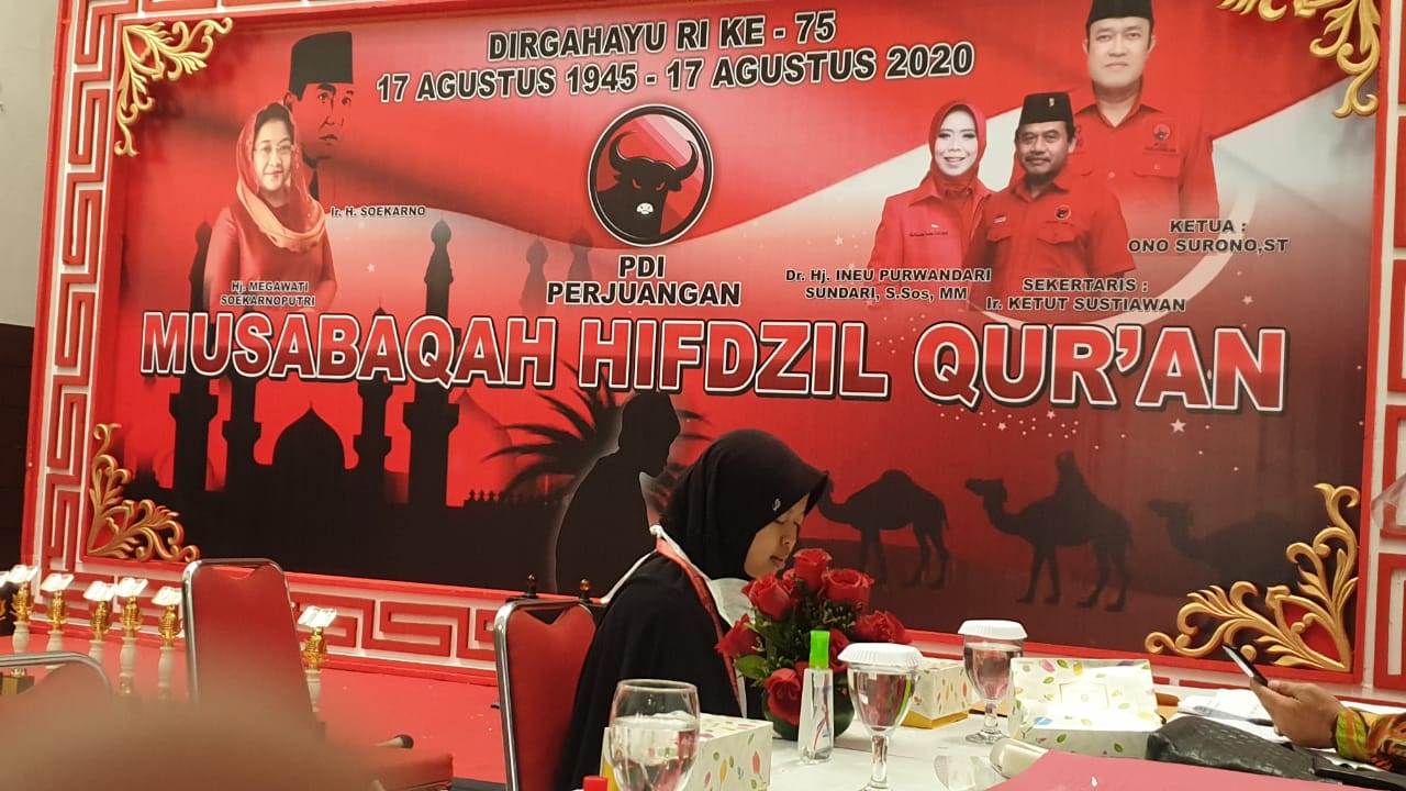 PDI Perjuangan Jabar Gelar Semifinal Musabaqah Hifdzil Quran