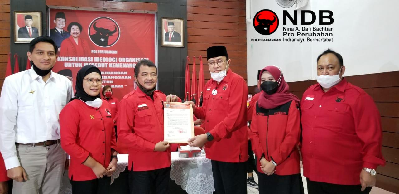 DPP PDI Perjuangan Resmi Rekom Nina-Lucky di Pilkada Indramayu 2020