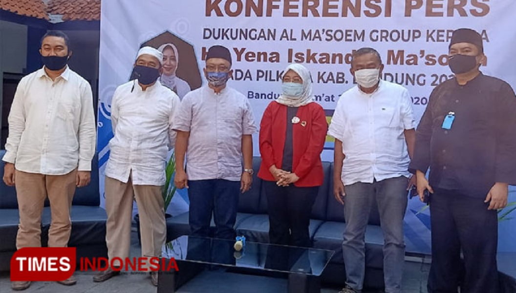 Al Ma’soem Grup Siap All Out Dukung Yena Iskandar Ma’soem di Pilbup Bandung