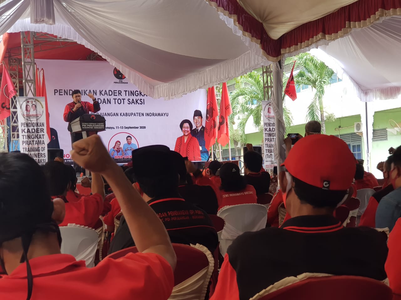 Hadapi Pilkada 2020, PDI Perjuangan Indramayu Gelar Kaderisasi Tingkat Pratama Dan TOT Saksi
