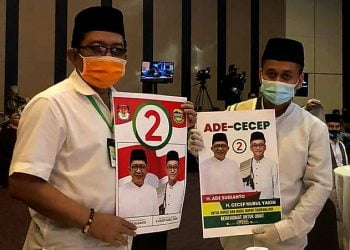 Pilbup Tasikmalaya, Pasangan Nomor 2 Ade-Cecep Siap Mengabdi Untuk Rakyat