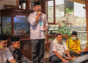 Herman Suherman Dapat Dukungan Ulama Saat Kunjungi Ponpes Al-Badariyyah
