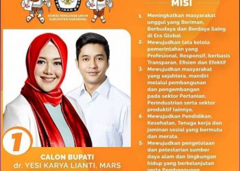 Pilkada Karawang 2020, Ini Visi Dan Misi Paslon No Urut 1 Yesi – Adly