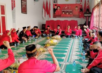 Rayakan HUT Partai, DPC PDI Perjuangan Indramayu Gelar Syukuran