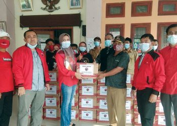 Banteng Cirebon Gelar Aksi Peduli Korban Banjir Suranenggala