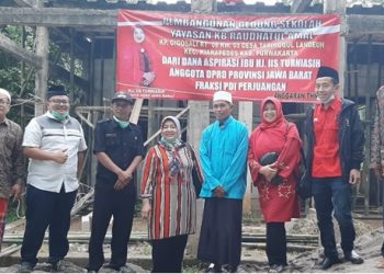 Peduli Dunia Pendidikan, Hj. Iis Turniasih Bangun Ruang Kelas Baru Paud di Purwakarta