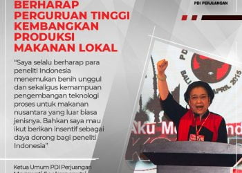 Ketua Umum PDI Perjuangan Berharap Para Peneliti di Indonesia Kembangkan Teknologi Pertanian