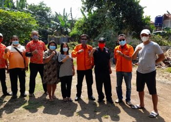 PDI Perjuangan Kabupaten Purwakarta Melaksanakan Simulasi Penangulangan Bencana