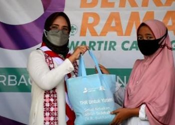 Kemilau Berkah Ramadan, Kwarcab Kota Cirebon Berbagi dengan Anak Yatim Piatu