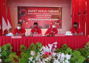 Sambut Pemilu 2024, DPC PDI Perjuangan Kabupaten Bandung Bangun Kekuatan Desa