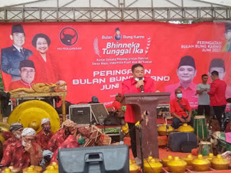 Dpc Pdi Perjuangan Kabupaten Sukabumi Gelar Peringatan Bulan Bung Karno