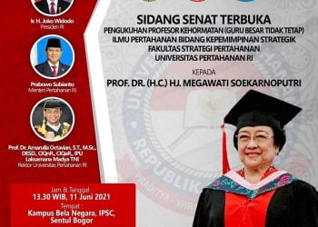 UNHAN Akan Kukuhkan Gelar Profesor Kehormatan Bagi Megawati