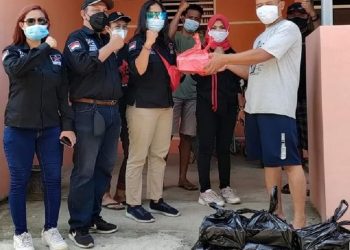 BAGUNA & Repdem Karawang Giat Bakti Untuk Warga Isoman