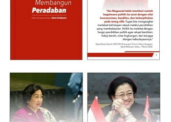 HUT Sekjen Hasto, Para Sahabat Berikan Buku Digital Politik