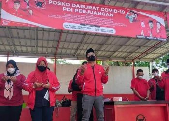 Launching Pendirian Posko Darurat Covid-19 PDI Perjuangan