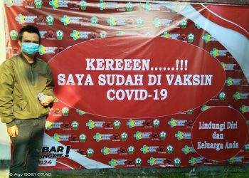 Dengan Prokes Ketat, DPC PDI Perjuangan Kota Sukabumi Gelar Vaksinasi Massal