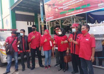 PDI Perjuangan Kabupaten Cianjur Gelar Vaksinasi di Perumahan Griya Maleber