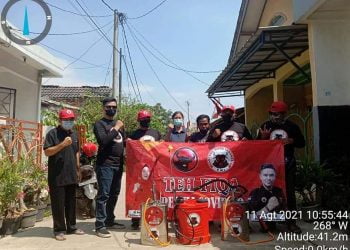 BMI Karawang Bergerak Lakukan Penyemprotan Disinfektan