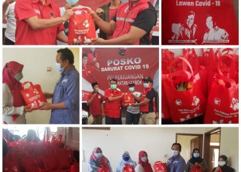 Bedi Budiman Bagikan 1000 Paket Sembako Untuk Warga Isoman