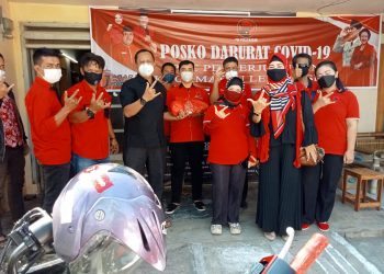 Hari Ini DPC PDI Perjuangan Kota Sukabumi Distribusikan Paket Sembako Di Seluruh Posko Darurat PAC Covid-19