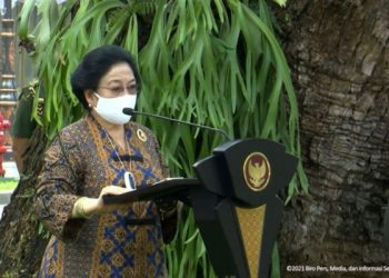 Megawati Bersyukur Gotong Royong Tetap Ada Saat Pandemi