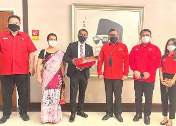 Hasto & Basarah Terima Kedubes India, Bahas Covid-Taliban