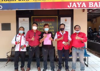 Badan Bantuan Hukum & Advokasi Rakyat PDI Perjuangan Purwakarta Lapor Polisi, Soal Isu Megawati Meninggal Dunia