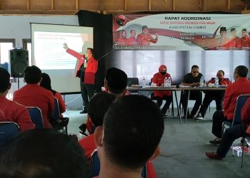Panaskan Mesin Partai, PDI Perjuangan Ciamis Siap Menang 2024