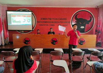 PDI Perjuangan Ciamis Mantapkan Input Data Pengampu Berbasis Aplikasi