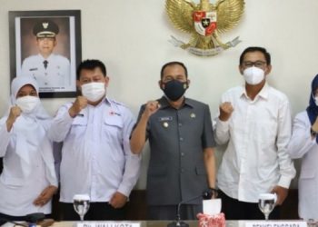 Plt Walikota Cimahi Buka Secara Resmi Pencanangan Bulan Dana PMI Kota Cimahi