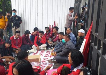 Tanggapi Peserta Aksi Terkait Pertanahan,Ketua Komisi I Paoji Nurjaman : Itu Pernah Kami Rekomendasikan ke Ketua Tim GTRA
