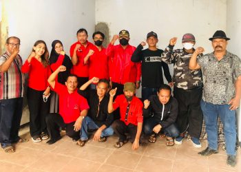 Efik Hadyat, S.Pd. & Oing Abdul Rohim, S.Ip. lakukan konsolidasi sebagai pengampuh bersama PAC PDI Perjuangan Kec. Purwadadi
