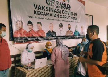Sukseskan Gebyar Vaksinasi di Kelurahan Sukanegla, DPC PDIP Garut Siapkan Doorprize dan Sembako Bagi Ibu Hamil