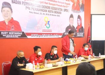 BPEK PDI Perjuangan Kota Bekasi Mengadakan Pelatihan Budidaya Maggot