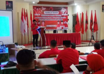 88 Orang Pengampu DPC PDI Perjuangan Kota dan Kabupaten Sukabumi Ikuti TOT Pratama