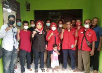 Erni Kusmiati Laksanakan Konsolidasi di Dapil Vl , Kecamatan Purwasari