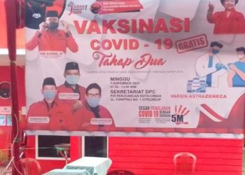DPC PDI Perjuangan Kota Cimahi, Gebyar Vaksinasi Dosis II