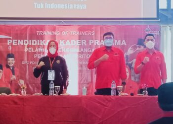 Ciptakan Kader Berkualitas, DPC PDIP KBB Gelar Pendidikan dan Pelatihan